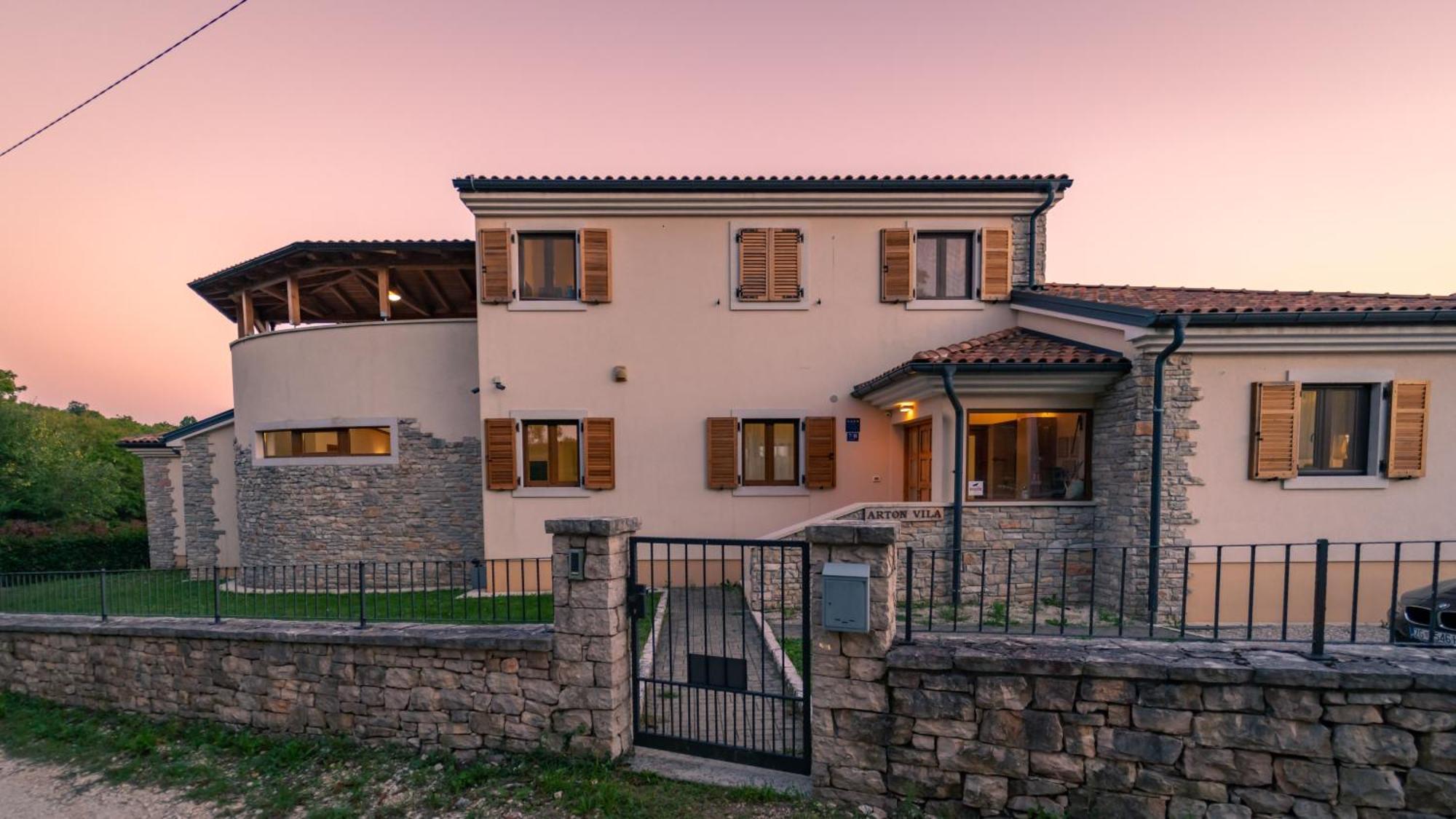 Villa Arton Heated Swimming-Pool Žminj Exterior foto