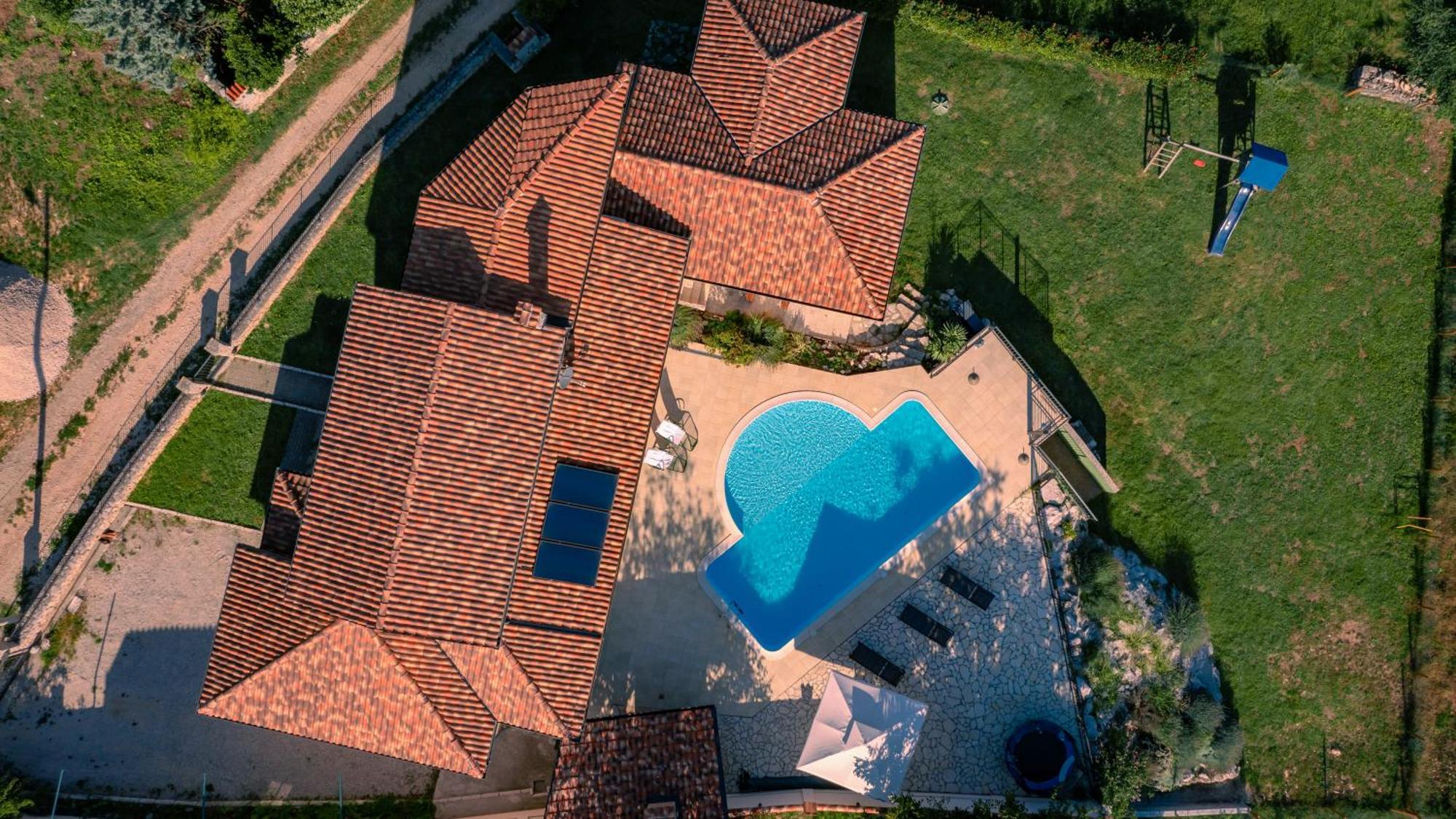 Villa Arton Heated Swimming-Pool Žminj Exterior foto