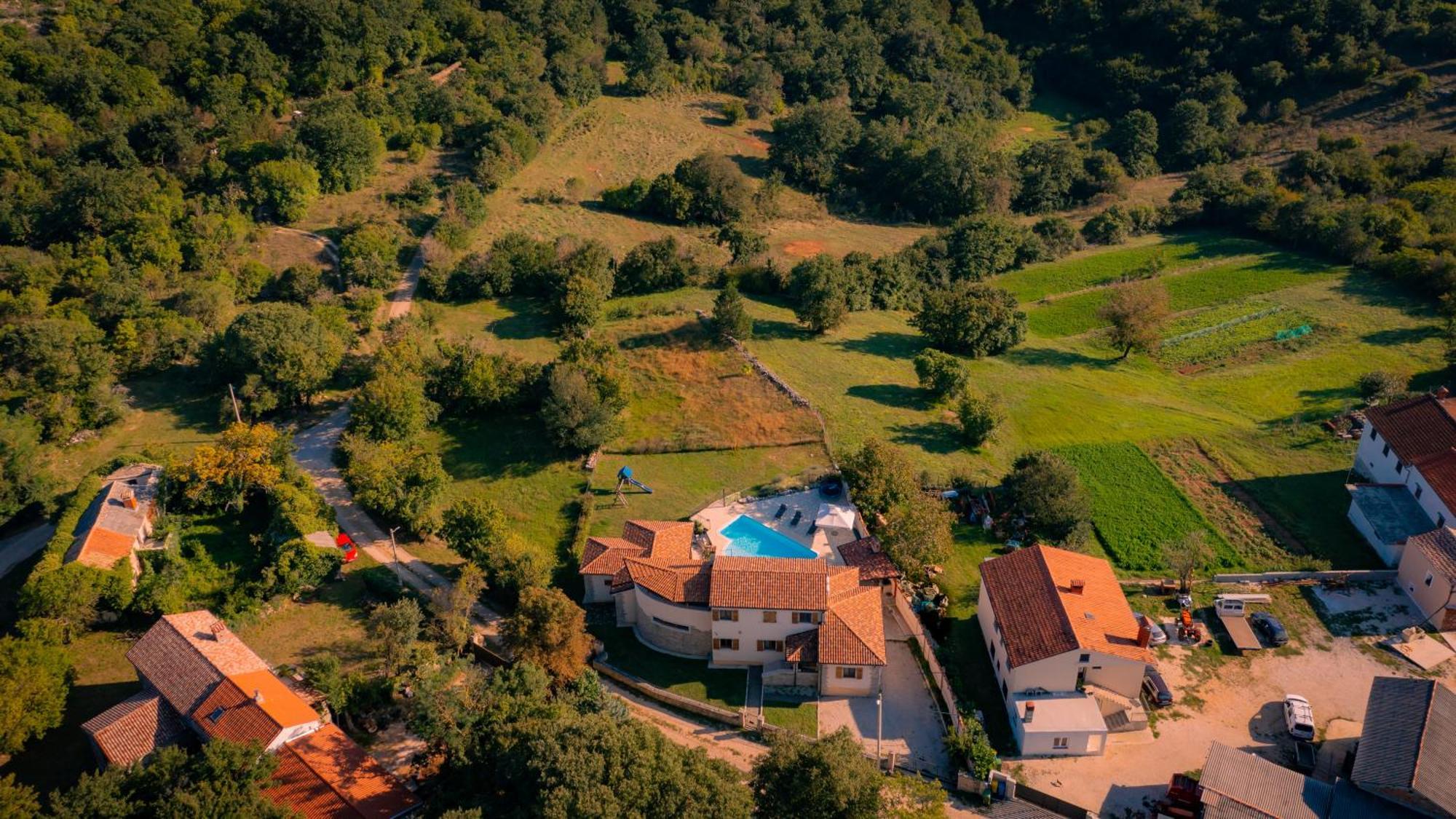 Villa Arton Heated Swimming-Pool Žminj Exterior foto